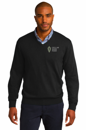 Cellar Door Farm - Port Authority® V-Neck Sweater (Ladies & Men's)
