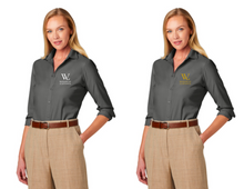 Load image into Gallery viewer, Wasatch Lusitanos - Brooks Brothers® Women’s Wrinkle-Free Stretch Nailhead Shirt