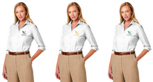 Load image into Gallery viewer, Wasatch Lusitanos - Brooks Brothers® Women’s Wrinkle-Free Stretch Nailhead Shirt