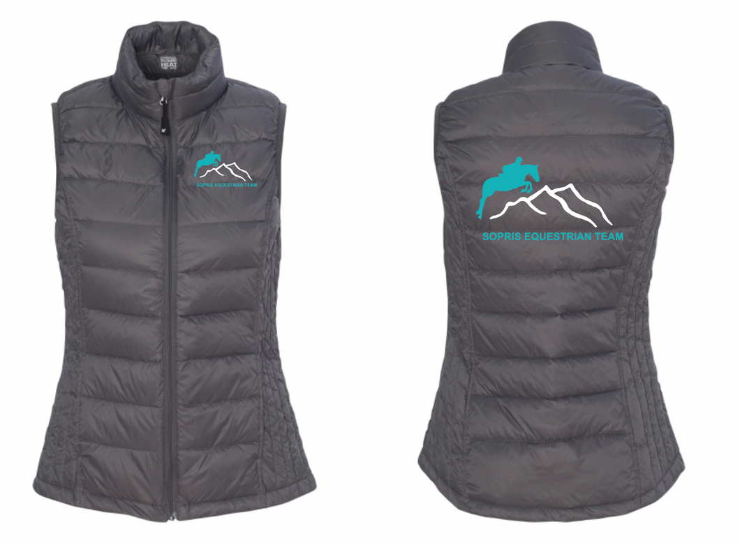 Sopris Equestrian Team - Weatherproof - 32 Degrees Packable Down Vest