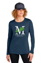 Load image into Gallery viewer, Middleburg Riding - Sport-Tek® Women&#39;s Posi-UV® Pro Long Sleeve - Screen Printed