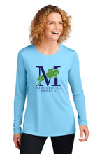 Load image into Gallery viewer, Middleburg Riding - Sport-Tek® Women&#39;s Posi-UV® Pro Long Sleeve - Screen Printed