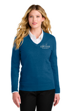 Load image into Gallery viewer, Cerulean Farms - Port Authority® Women’s Easy Care V-Neck Sweater