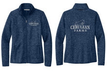 Load image into Gallery viewer, Cerulean Farms - Port Authority® Women&#39;s Sweater Fleece Jacket