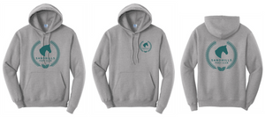 Sandhills Pony Club - Port & Company® Core Fleece Pullover Hooded Sweatshirt - Screen Printed