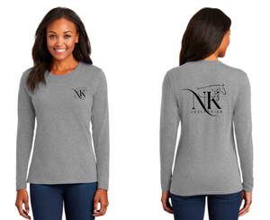 NK Equestrian - Port & Company® Essential Long Sleeve Tee - Screen Printed