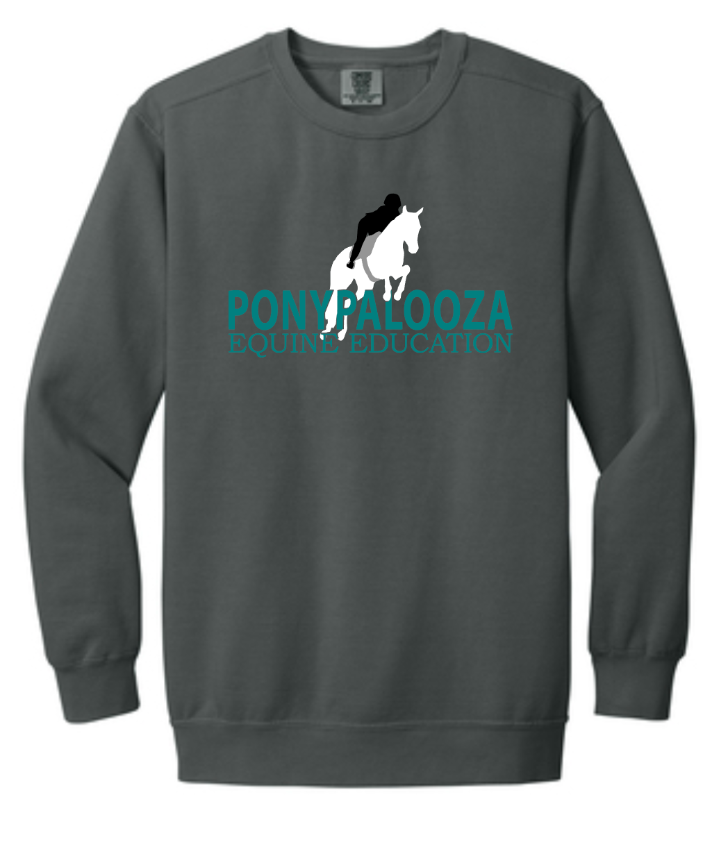 Pony Palooza - Comfort Colors ® Ring Spun Crewneck Sweatshirt