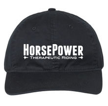 Load image into Gallery viewer, HorsePower Therapeutic Riding - The Game - Ultralight Cotton Twill Cap
