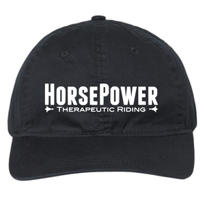 HorsePower Therapeutic Riding - The Game - Ultralight Cotton Twill Cap
