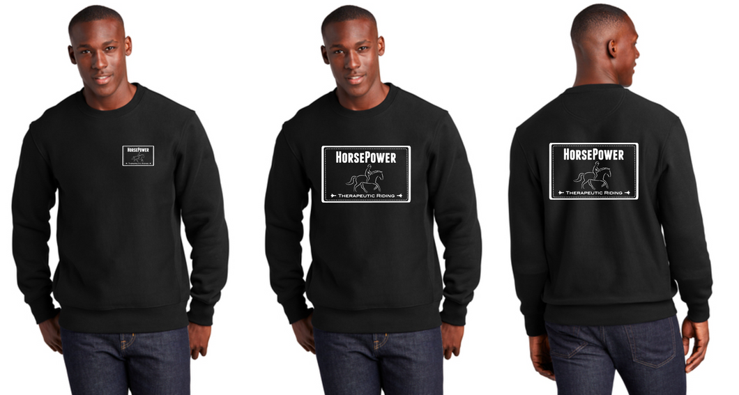 HorsePower Therapeutic Riding - Sport-Tek® Super Heavyweight Crewneck Sweatshirt