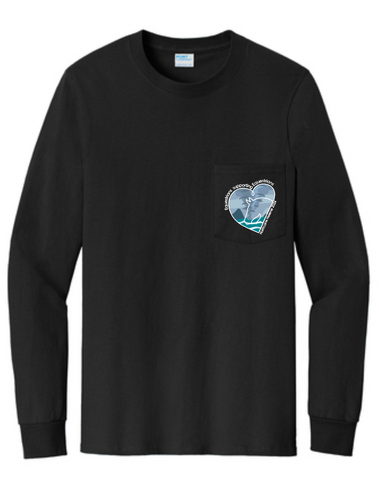 Hurricane Helene - Long Sleeve Essential Pocket Tee
