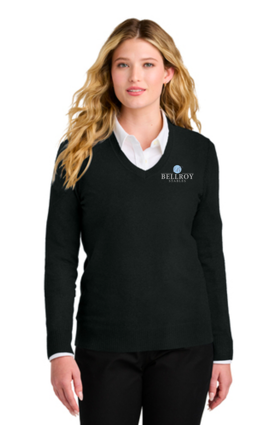 Bellroy Stables - Port Authority® Easy Care V-Neck Sweater (Men's, Ladies)