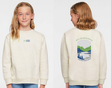 Load image into Gallery viewer, Hell or High Water -LAT - Youth Elevated Fleece Crewneck Sweatshirt