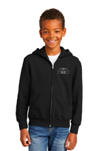 Load image into Gallery viewer, NCE Equestrian - Port &amp; Company® Core Fleece Full-Zip Hooded Sweatshirt (Men&#39;s, Ladies, Youth)