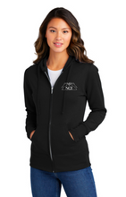 Load image into Gallery viewer, NCE Equestrian - Port &amp; Company® Core Fleece Full-Zip Hooded Sweatshirt (Men&#39;s, Ladies, Youth)
