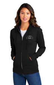 NCE Equestrian - Port & Company® Core Fleece Full-Zip Hooded Sweatshirt (Men's, Ladies, Youth)