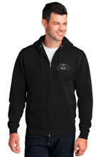 Load image into Gallery viewer, NCE Equestrian - Port &amp; Company® Core Fleece Full-Zip Hooded Sweatshirt (Men&#39;s, Ladies, Youth)