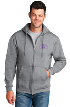 Load image into Gallery viewer, NCE Equestrian - Port &amp; Company® Core Fleece Full-Zip Hooded Sweatshirt (Men&#39;s, Ladies, Youth)