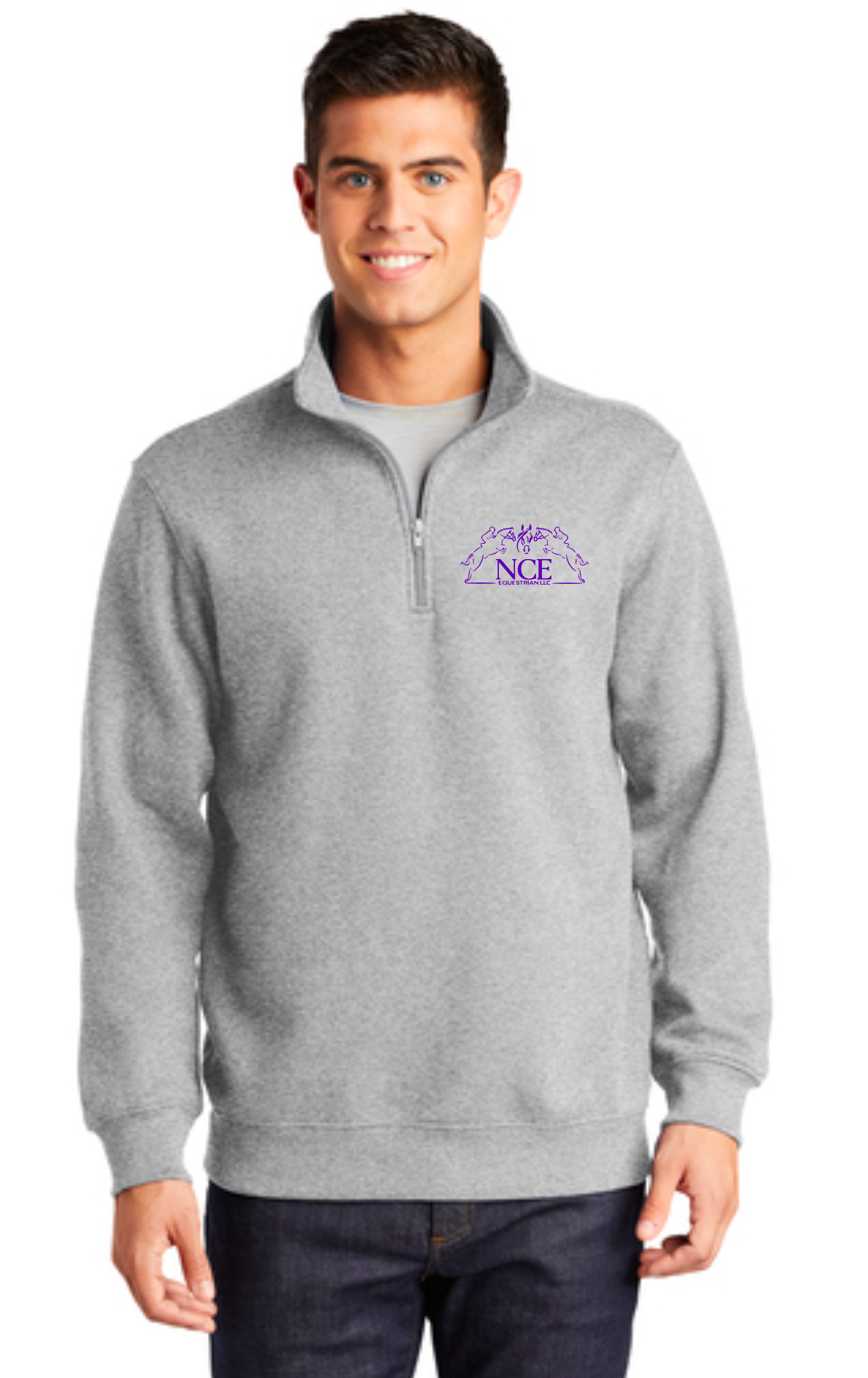 NCE Equestrian - Sport-Tek® 1/4-Zip Sweatshirt (Ladies NCE Equestrian - Sport-Tek® 1/4-Zip Sweatshirt (Ladies