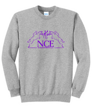 Load image into Gallery viewer, NCE Equestrian - Port &amp; Company® Core Crewneck Sweatshirt (Adult, Youth)