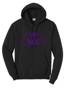 NCE Equestrian - Port & Company® Core Hooded Sweatshirt (Adult, Youth)