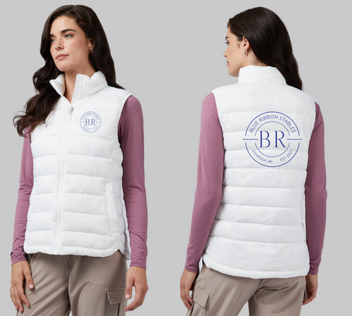 Blue Ribbon Stables - Women's Lightweight Poly-Fill Packable Vest