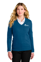 Load image into Gallery viewer, Robinson Equestrian - Port Authority® Women’s Easy Care V-Neck Sweater