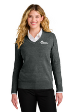 Load image into Gallery viewer, Robinson Equestrian - Port Authority® Women’s Easy Care V-Neck Sweater