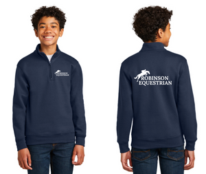 Robinson Equestrian - Port & Company ® Youth Core Fleece 1/4-Zip Pullover Sweatshirt