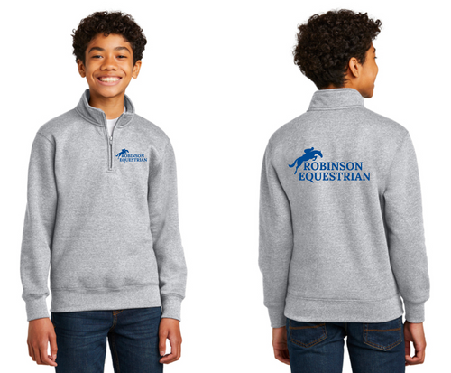 Robinson Equestrian - Port & Company ® Youth Core Fleece 1/4-Zip Pullover Sweatshirt