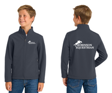 Load image into Gallery viewer, Robinson Equestrian - Port Authority® Youth Core Soft Shell Jacket