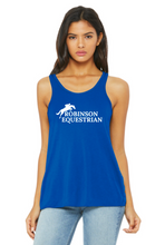 Load image into Gallery viewer, Robinson Equestrian - BELLA+CANVAS ® Women’s Flowy Racerback Tank