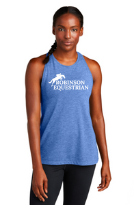 Robinson Equestrian - Sport-Tek® Women's PosiCharge® Tri-Blend Wicking Tank