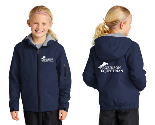 Robinson Equestrian - Sport-Tek® Youth Waterproof Insulated Jacket