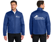 Load image into Gallery viewer, Robinson Equestrian - Port Authority® Men&#39;s Packable Puffy Jacket