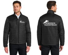 Load image into Gallery viewer, Robinson Equestrian - Port Authority® Men&#39;s Packable Puffy Jacket
