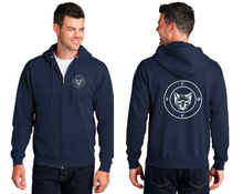 Load image into Gallery viewer, Fairfield County Hunt Club - Port &amp; Company® Core Fleece Full-Zip Hooded Sweatshirt (Men&#39;s, Ladies, Youth)
