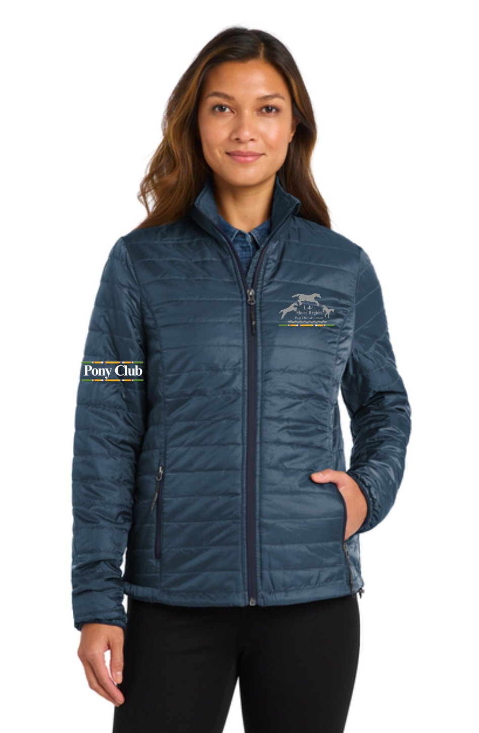 Lakeshore Region Pony Club - Port Authority® Packable Puffy Jacket (Men's, Ladies)