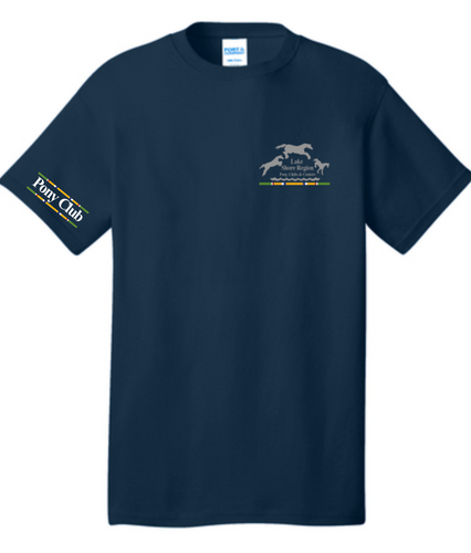 Lakeshore Region Pony Club - Port & Company® Core T-Shirt (Men's, Ladies, Youth)