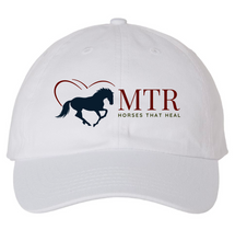 Load image into Gallery viewer, MTR - Horses That Heal - Classic Unstructured Baseball Cap
