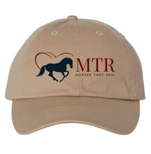 Load image into Gallery viewer, MTR - Horses That Heal - Classic Unstructured Baseball Cap