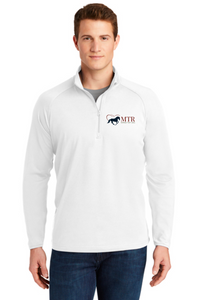 MTR - Horses That Heal - Sport-Tek® Sport-Wick® Stretch 1/2-Zip Pullover (Men's)