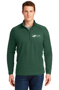 MTR - Horses That Heal - Sport-Tek® Sport-Wick® Stretch 1/2-Zip Pullover (Men's)