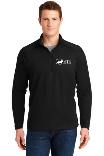 MTR - Horses That Heal - Sport-Tek® Sport-Wick® Stretch 1/2-Zip Pullover (Men's)