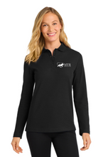 Load image into Gallery viewer, MTR - Horses That Heal - Port Authority® Silk Touch™ Long Sleeve Polo (Men&#39;s &amp; Ladies)