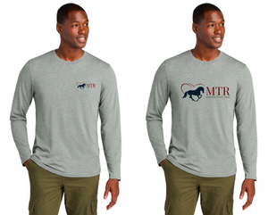 MTR - Horses That Heal - District® Perfect Weight® CVC Long Sleeve Tee