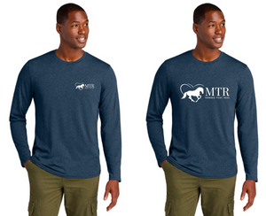MTR - Horses That Heal - District® Perfect Weight® CVC Long Sleeve Tee