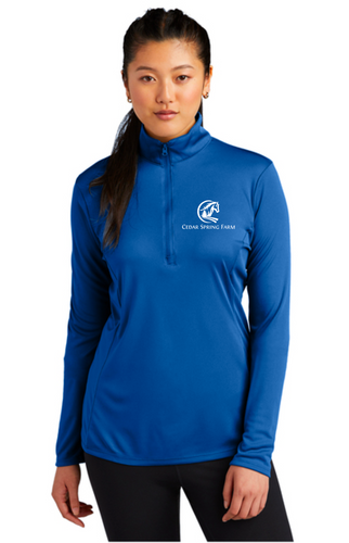 Cedar Spring Farm - Sport-Tek® PosiCharge® Competitor™ 1/4-Zip Pullover (Ladies, Men's, Youth)