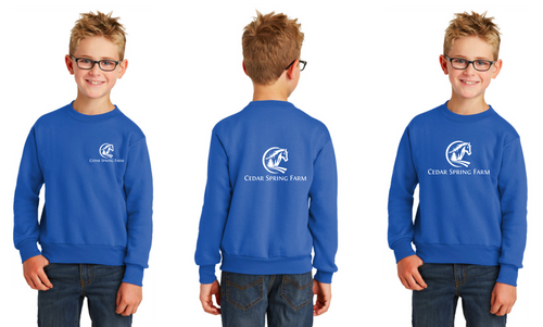 Cedar Spring Farm - Gildan® - Heavy Blend™ Crewneck Sweatshirt (Adult & Youth)