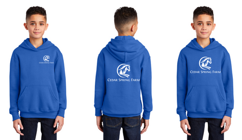Cedar Spring Farm - Gildan® - Heavy Blend™ Hooded Sweatshirt (Adult & Youth)